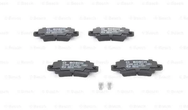 BOSCH stabdžių trinkelių rinkinys, diskinis stabdys 0986424790 04466YZZD9