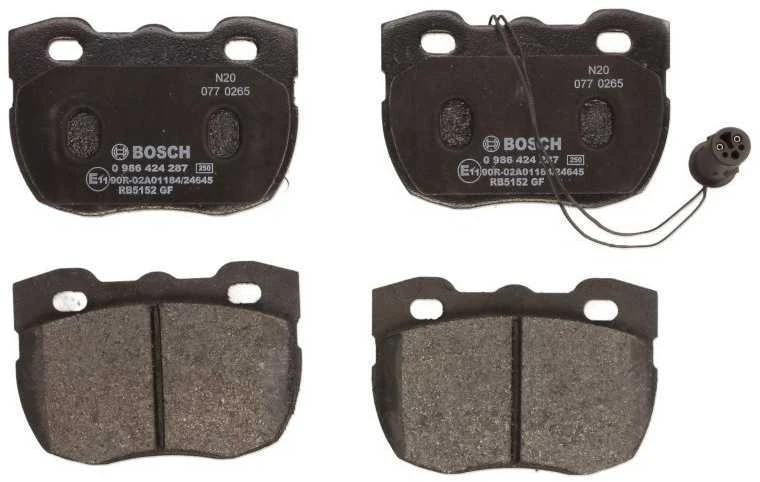 BOSCH stabdžių trinkelių rinkinys, diskinis stabdys 0986424287 LR021899