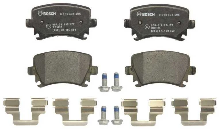 Bosch Stabdžių trinkelių rinkinys diskinis stabdys Audi A4 A6 VW Golf