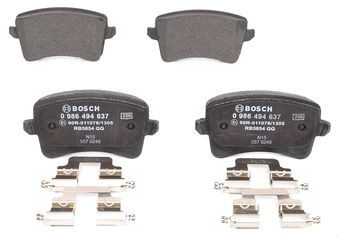 Bosch Stabdžių Trinkelių Rinkinys Diskinis Stabdys Audi A4 A5 Q5 8K2 8K5 8RB 8T3 8F7 8TA 8KH 03C698025A 03C698025B