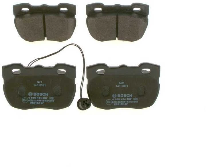 BOSCH stabdžių trinkelių rinkinys, diskinis stabdys 0986424287 LR021899
