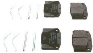 BOSCH stabdžių trinkelių rinkinys, diskinis stabdys 0986469390 A0014207920