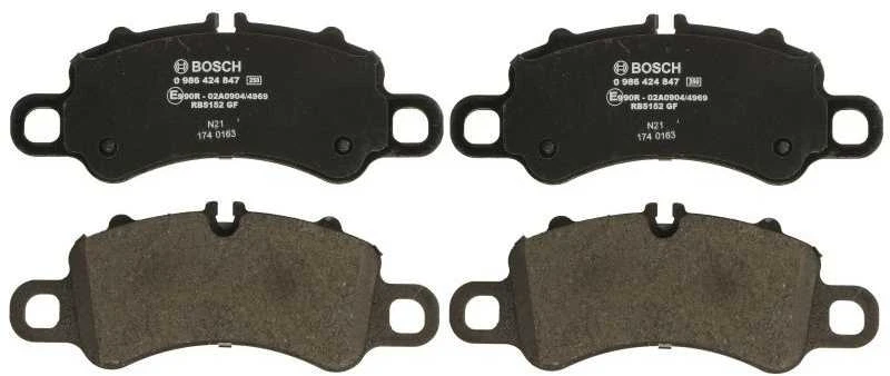 BOSCH stabdžių trinkelių rinkinys, diskinis stabdys 0986424847 992698075F