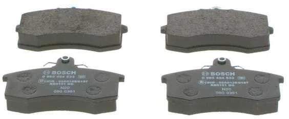 BOSCH stabdžių trinkelių rinkinys, diskinis stabdys 0986494533 410805PA0A