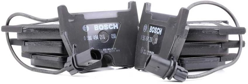 BOSCH stabdžių trinkelių rinkinys, diskinis stabdys 0986494216 3D0698151A