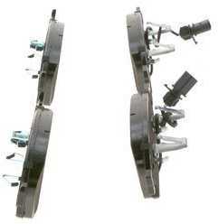 BOSCH stabdžių trinkelių rinkinys, diskinis stabdys 0986424397 3W0698151AA