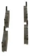 BOSCH stabdžių trinkelių rinkinys, diskinis stabdys 0986424266 GAYE2643Z
