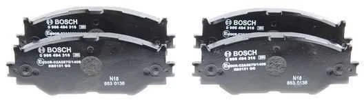 BOSCH stabdžių trinkelių rinkinys, diskinis stabdys 0986494316 0446553020