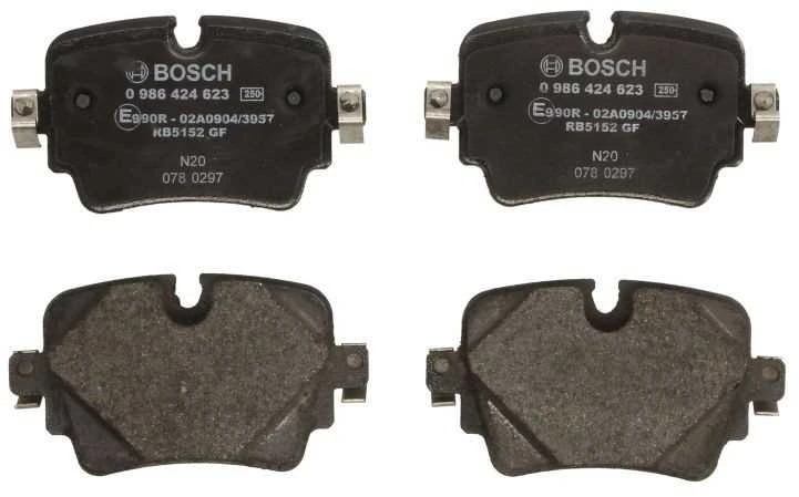 BOSCH stabdžių trinkelių rinkinys, diskinis stabdys 0986424623 C2D40929