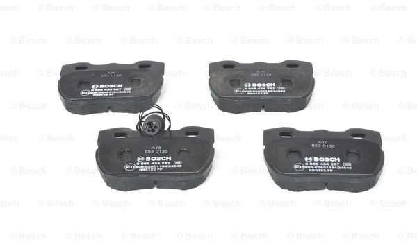 BOSCH stabdžių trinkelių rinkinys, diskinis stabdys 0986424287 LR021899