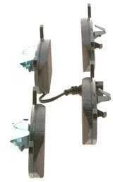 BOSCH stabdžių trinkelių rinkinys, diskinis stabdys 0986494721 2Q0698151AA