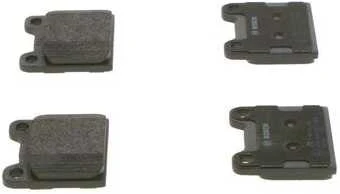 Bosch Stabdžių trinkelių rinkinys diskinis stabdys MERCEDES BENZ 280 SE 280 SEL 300 SEL 450 SEL