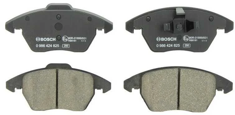 BOSCH stabdžių trinkelių rinkinys, diskinis stabdys 0986424825 8X0698151
