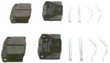 BOSCH stabdžių trinkelių rinkinys, diskinis stabdys 0986469390 A0014207920
