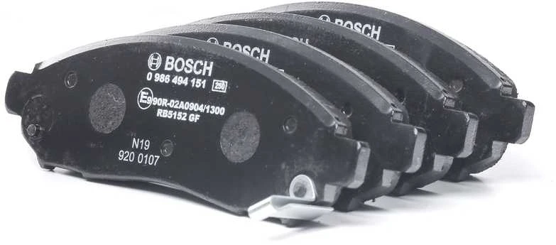 BOSCH stabdžių trinkelių rinkinys, diskinių stabdžių rinkinys 0986494151
