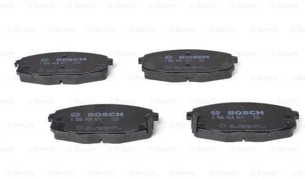 BOSCH stabdžių trinkelių rinkinys, diskinių stabdžių rinkinys 0986424811