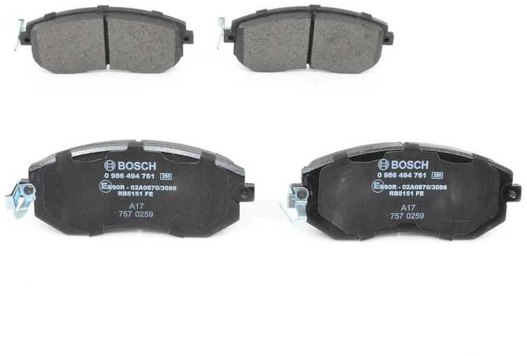 Bosch Stabdžių Trinkelių Rinkinys Subaru Legacy Forester Impreza XV BRZ GT86 04465-0C010 04465-0C020