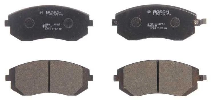 BOSCH stabdžių trinkelių rinkinys, diskinių stabdžių rinkinys 0986494558
