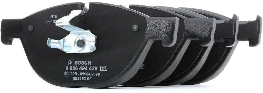 BOSCH stabdžių trinkelių rinkinys, diskinių stabdžių rinkinys 0986494429