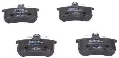BOSCH stabdžių trinkelių rinkinys, diskinių stabdžių rinkinys 0986494846