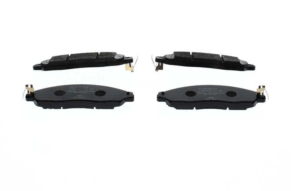 BOSCH stabdžių trinkelių rinkinys, diskinių stabdžių rinkinys 0986424973