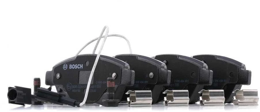BOSCH stabdžių trinkelių rinkinys, diskinių stabdžių rinkinys 0986494881