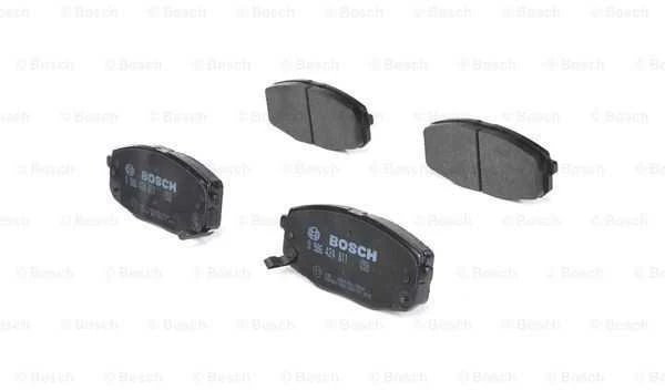 BOSCH stabdžių trinkelių rinkinys, diskinių stabdžių rinkinys 0986424811