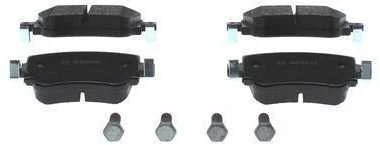 BOSCH stabdžių trinkelių rinkinys, diskinių stabdžių rinkinys 0986494797