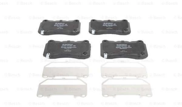 BOSCH stabdžių trinkelių rinkinys, diskinių stabdžių rinkinys 0986494880