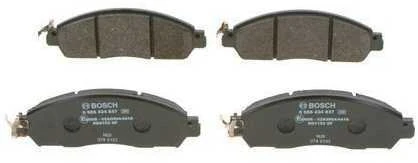 BOSCH stabdžių trinkelių rinkinys, diskinių stabdžių rinkinys 0986424837