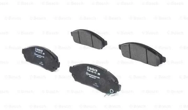 BOSCH stabdžių trinkelių rinkinys, diskinių stabdžių rinkinys 0986494151