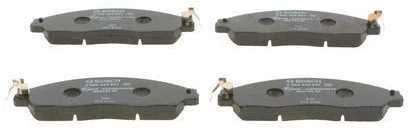 BOSCH stabdžių trinkelių rinkinys, diskinių stabdžių rinkinys 0986424837