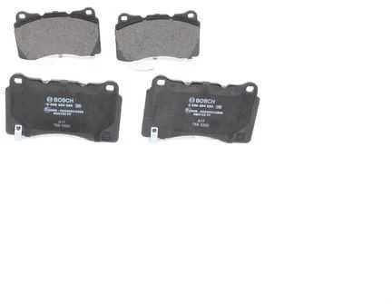 BOSCH stabdžių trinkelių rinkinys, diskinių stabdžių rinkinys 0986494880