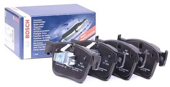 BOSCH stabdžių trinkelių rinkinys, diskinių stabdžių rinkinys 0986424860