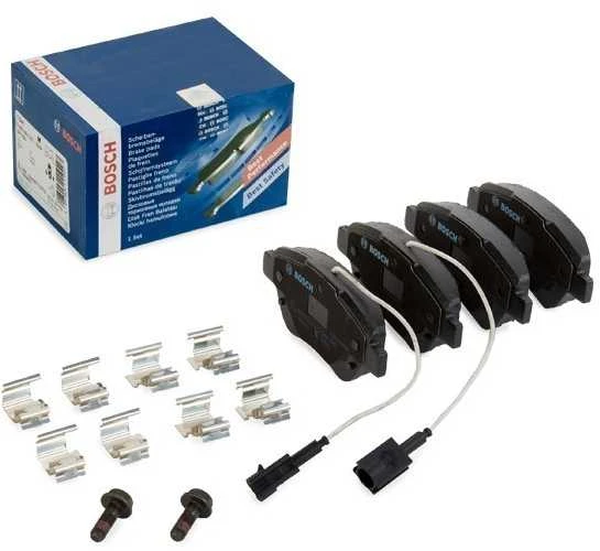 BOSCH stabdžių trinkelių rinkinys, diskinių stabdžių rinkinys 0986494881