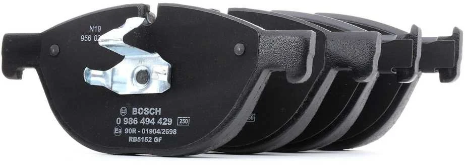 BOSCH stabdžių trinkelių rinkinys, diskinių stabdžių rinkinys 0986494429