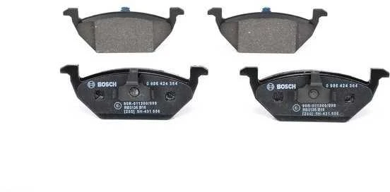BOSCH stabdžių trinkelių rinkinys, diskinių stabdžių rinkinys 0986424364