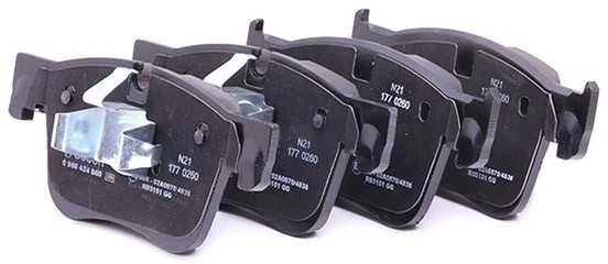 BOSCH stabdžių trinkelių rinkinys, diskinių stabdžių rinkinys 0986424860