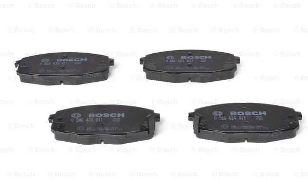 BOSCH stabdžių trinkelių rinkinys, diskinių stabdžių rinkinys 0986424811