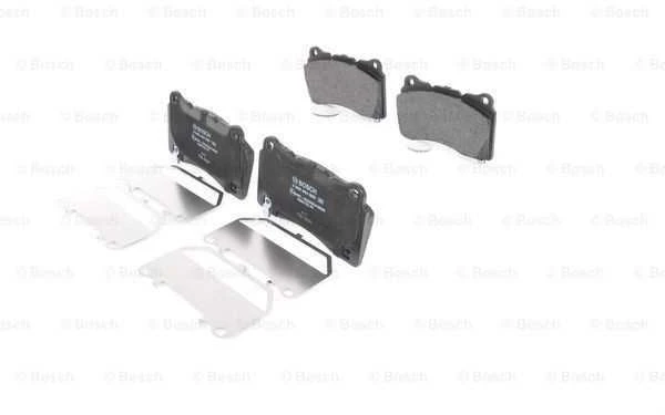 BOSCH stabdžių trinkelių rinkinys, diskinių stabdžių rinkinys 0986494880