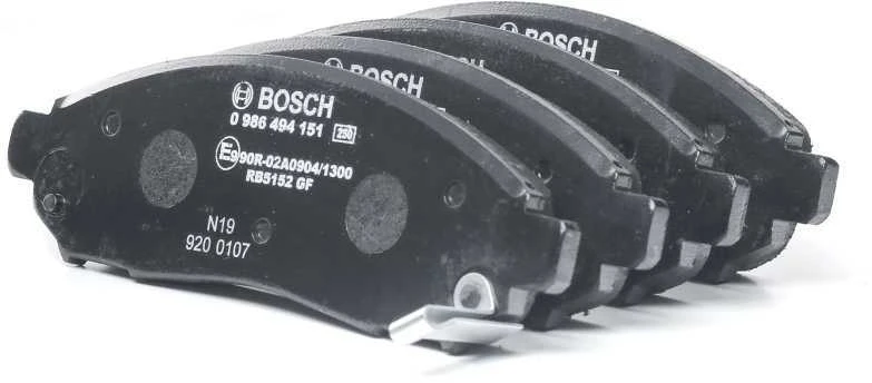 BOSCH stabdžių trinkelių rinkinys, diskinių stabdžių rinkinys 0986494151