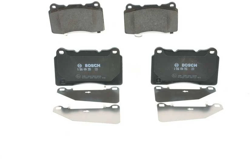 Bosch Stabdžių Trinkelių Rinkinys Cadillac ATS XTS CT6 Chevrolet Corvette Honda Civic Mitsubishi Lancer OPEL Insignia Astra J RENAULT Megane SAAB 9-5 SUBARU Impreza Forester BRZ WRX VAUXHALL Insignia Astra J VOLVO V70 S60 93161046 93161047 93161048 93161049