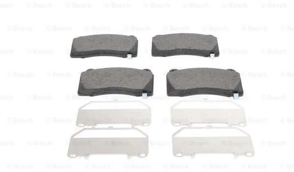 BOSCH stabdžių trinkelių rinkinys, diskinių stabdžių rinkinys 0986494880
