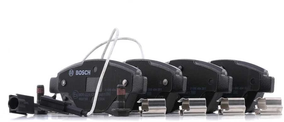 BOSCH stabdžių trinkelių rinkinys, diskinių stabdžių rinkinys 0986494881