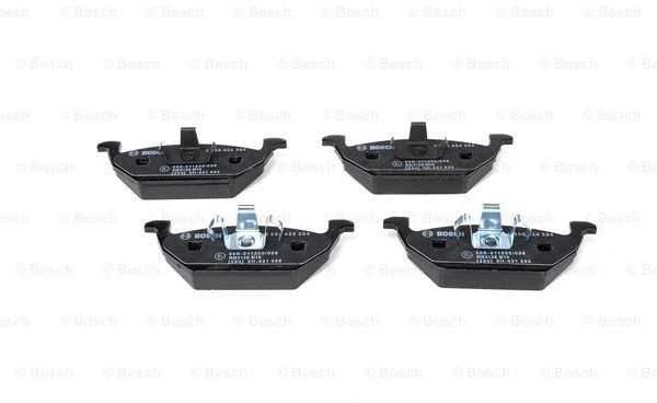 BOSCH stabdžių trinkelių rinkinys, diskinių stabdžių rinkinys 0986424364