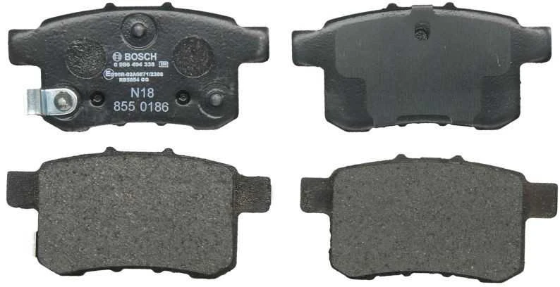 Bosch Stabdžių Trinkelių Rinkinys Honda Accord VIII Saloon CW1 CW3 CU1 CU3 CP1 2.0 2.2 2.4 3.5 04465SDAA01 04465SDAA02