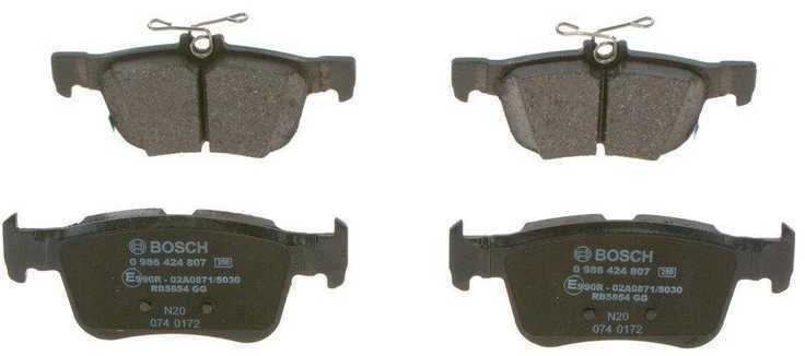 BOSCH stabdžių trinkelių rinkinys "Honda Civic" 0986424807 43022-T8M-G00