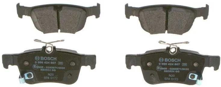 BOSCH stabdžių trinkelių rinkinys "Honda Civic" 0986424807 43022-T8M-G00