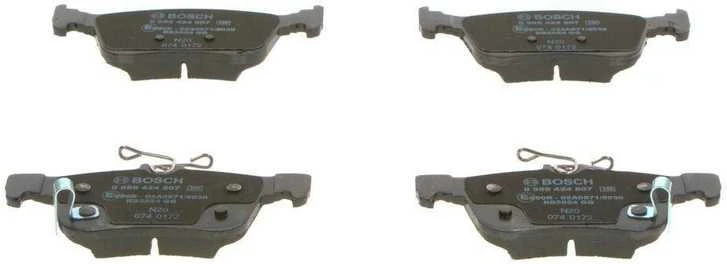 BOSCH stabdžių trinkelių rinkinys "Honda Civic" 0986424807 43022-T8M-G00