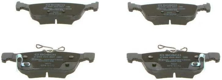 BOSCH stabdžių trinkelių rinkinys "Honda Civic" 0986424807 43022-T8M-G00